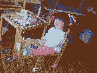 me as a toddler crying